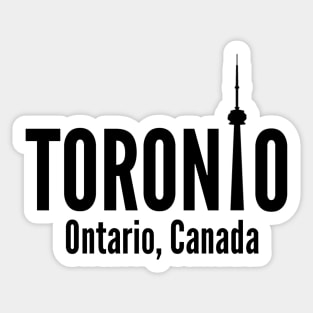 Toronto with CN Tower Sticker